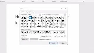 How to write radio button sign in Word Hindi