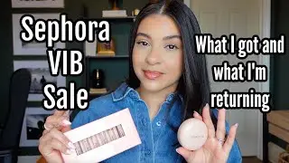 WHAT I GOT DURING THE SEPHORA SALE| Keep or Return