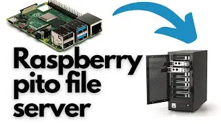 setup a file share server on a Raspberry Pi with an external hard drive