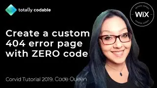 Custom 404 Error Page on Wix with no coding
