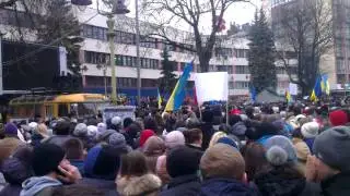 Івано-Франківськ - за Європу (Євромайдан - 26.11.2013)