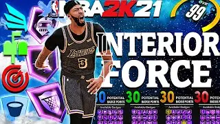 THE BEST INTERIOR FORCE BUILD IS BACK NBA 2K21 NEXT GEN