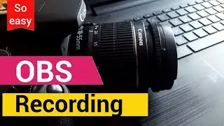 OBS recording tutorial - DIRECT RECORDING WITHOUT EDITING AFTERWARDS 