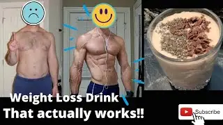 High protein smoothie to gain muscle and lose fat!