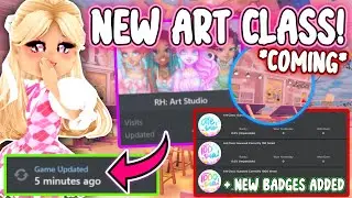 ART CLASS COMING TO CAMPUS 3 *NEXT PHASE COMING SOON…?🎨🖌️🧑‍🎨* + NEW ART CLASS BADGES 😱 PHASE 6?