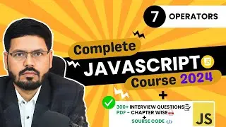 Operators in JavaScript: Arithmetic, Logical, and Ternary Explained | JavaScript Course 2024