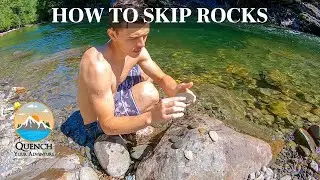 HOW TO SKIP ROCKS | Learn My Stone Skipping Technique