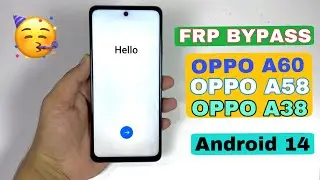 oppo A60 FRP BYPASS 2024 | Unlock All Oppo Android 14 Frp Google Account -Clone Phone Fix!