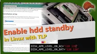 openSuse Linux as server: Hard disk does not go into standby