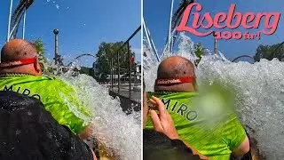 We Got SOAKED On Liseberg's Log Flume! | On-Ride POV 4K