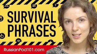 All Survival Phrases You Need in Russian! Learn Russian in 30 Minutes!