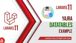 Laravel 11 Datatables | Integrating jQuery Datatable with Laravel