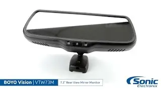 BOYO Vision VTW73M Rear View Mirror Monitor | Product Overview