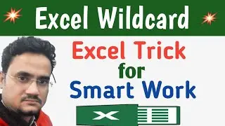 How to use Asterisk Wildcard in Excel  | Microsoft Excel Asterisk Wildcard Tricks by Suresh Kumar