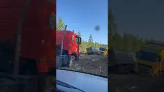 Дороги Якутии. Трасса Ленск-Мирный. 
