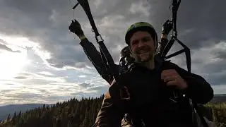 Paragliding in Chetwynde British Columbia (Charles)