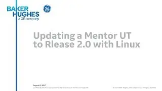 Mentor UT 09 Update Process for Rev 2