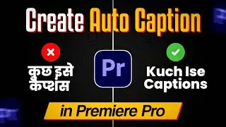 Create Hindi Auto Captions in Premiere Pro | BardGrow