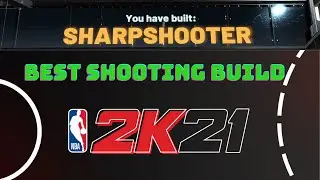 BEST SHARPSHOOTER BUILD on NBA 2K21! BEST PURE SHARP 2K21!