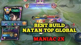 CARA MAIN NATAN DI META SEKARANG AUTO MANIAC - BEST BUILD NATAN 2025 - NATAN TOP GLOBAL GAMEPLAY