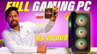 AMD Ryzen 5 5600X PC Build Under ₹40K 🚀 | Gaming & Editing Beast with GTX 1650 & 16GB RAM!