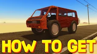 HOW TO MAKE/BUILD VAN IN A DUSTY TRIP! ROBLOX