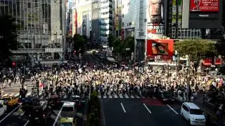 Tokyo Shibuya - Crossing The busiest pedestrian crossing ever (2011)