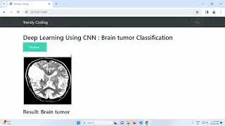 Deep Learning example: Brain tumor Detection