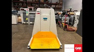 Busch HL110 Paper Pile Hoist for sale   Like new condition   Gab Supplies Ltd   2015