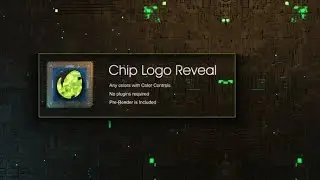 Chip Logo Reveal AFTER EFFECTS Template Videohive 33218978