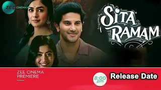 Sita Ramam Hindi Dubbed Movie 2022 | Dulquer Salmaan, Rashmika Mandanna | Release Date Update