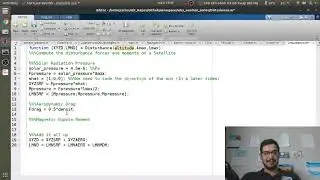 MATLAB Help - ADCS Seminar Series Code - Adding Disturbance forces and moments to CubeSat Simulation