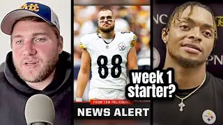 Pat Freiermuth SIGNS 4 YR Extension + Steelers Week 1 Starting QB  Update