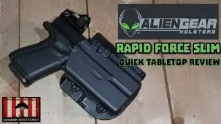 Quick Follow-up review on the Alien Gear Holsters Rapid Force Slim Duty Holster