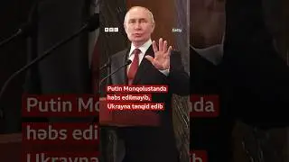 Putin Monqolustanda həbs edilməyib, Ukrayna tənqid edib