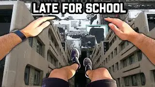 Late For School Parkour POV