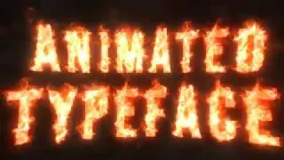 Hades - Animated Fire Typeface - After Effects Premium Template