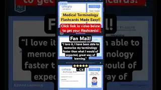 Medical Terminology Made Easy: 230+ Flashcards [Nursing Students Medical Coding]