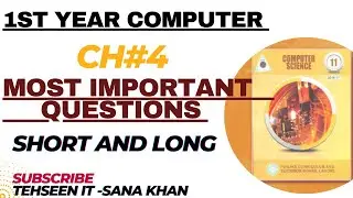 class 11 computer science most important questions chapter 4|guess paper @tehseenit-sanakhan2596