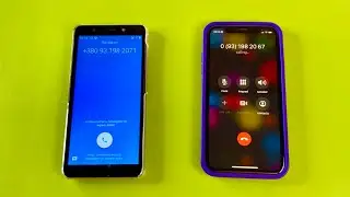 Tecno POP3 vs iPhone 11 Incoming call & Outgoing call