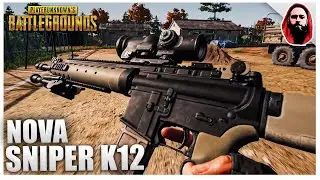 MK12 A NOVA SNIPER DMR DO PUBG ! MUITO FORTE E PRECISA!