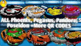 ALL Phoenix, Pegasus, Pandora, Poseidon +More QR CODES | Talk beyblade