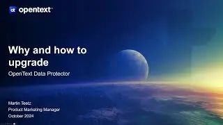 Data Protector - Why and how to upgrade