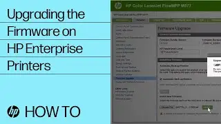 Upgrading the Firmware on HP Enterprise Printers | HP Printers | HP