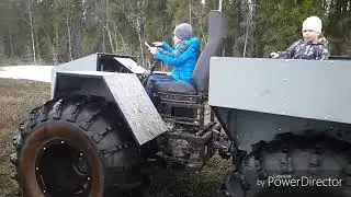 Вездеход "Горец-м" дети рулят