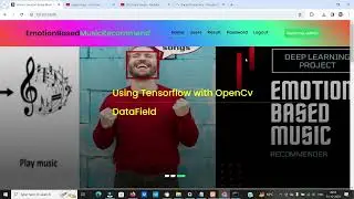 Music Recommendation System using Facial Expression | Deep Learning | Python Django