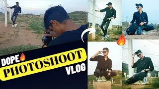 Dope Photoshoot Vlog🔥 | Shoot Epic Photos On Boring Location | Ankit Joshi