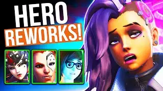 Sombra, Mei and Roadhog *REWORKS* Coming to Overwatch 2