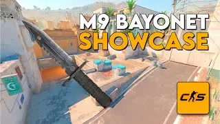 M9 Bayonet Knife | Counter-Strike 2 | Showcase + Animation on Source 2 Engine