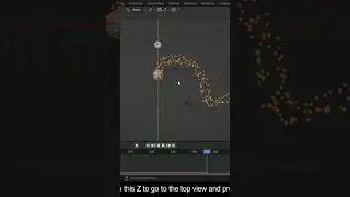 Best Way to make Particles follow a curve in blender #blender #tutorial #particles